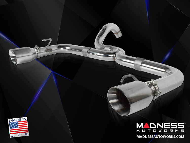 FIAT 500 ABARTH Performance Exhaust by MADNESS Available in Four Finishes!